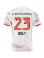 Bayern Munich Sacha Boey #23 Replika Borta Kläder 2025-26 Kortärmad